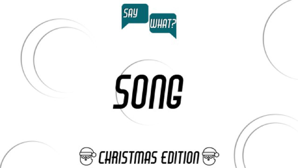 Say What Christmas Edition image number null